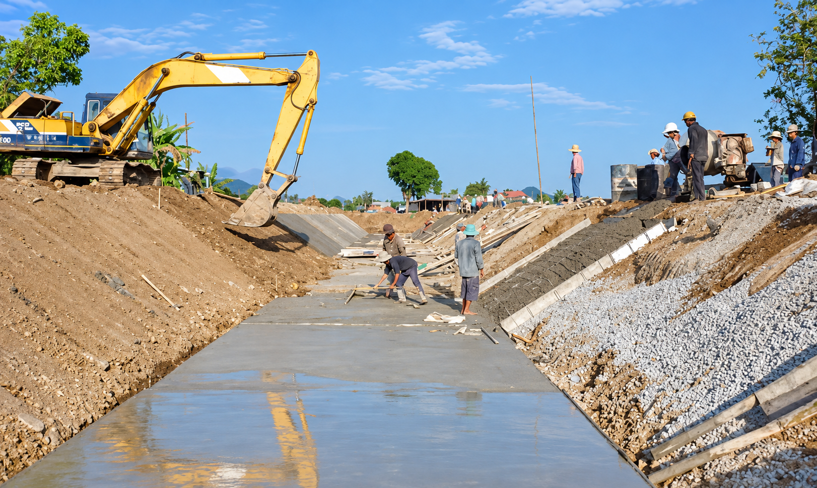 THI CÔNG XÂY DỰNG CÔNG TRÌNH GIAO THÔNG, THỦY LỢI