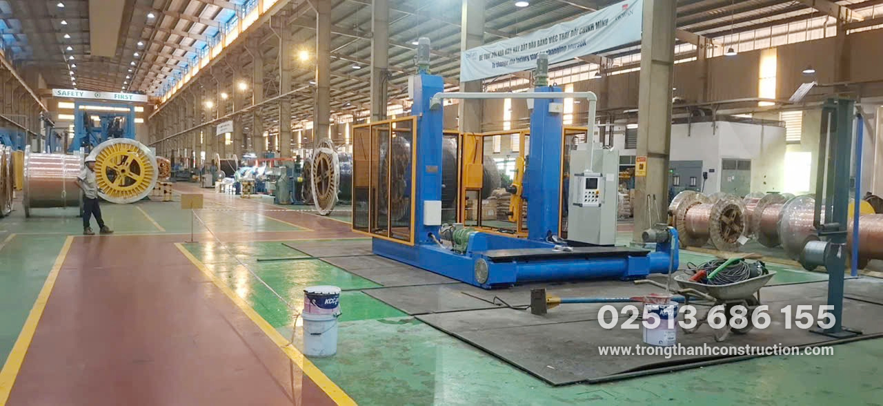 Lắp đặt thiết bị - Công ty TNHH cáp Tai Han Vina